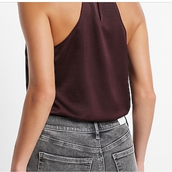 Express Halter Bodysuit Blouse size Medium - Picture 2 of 2